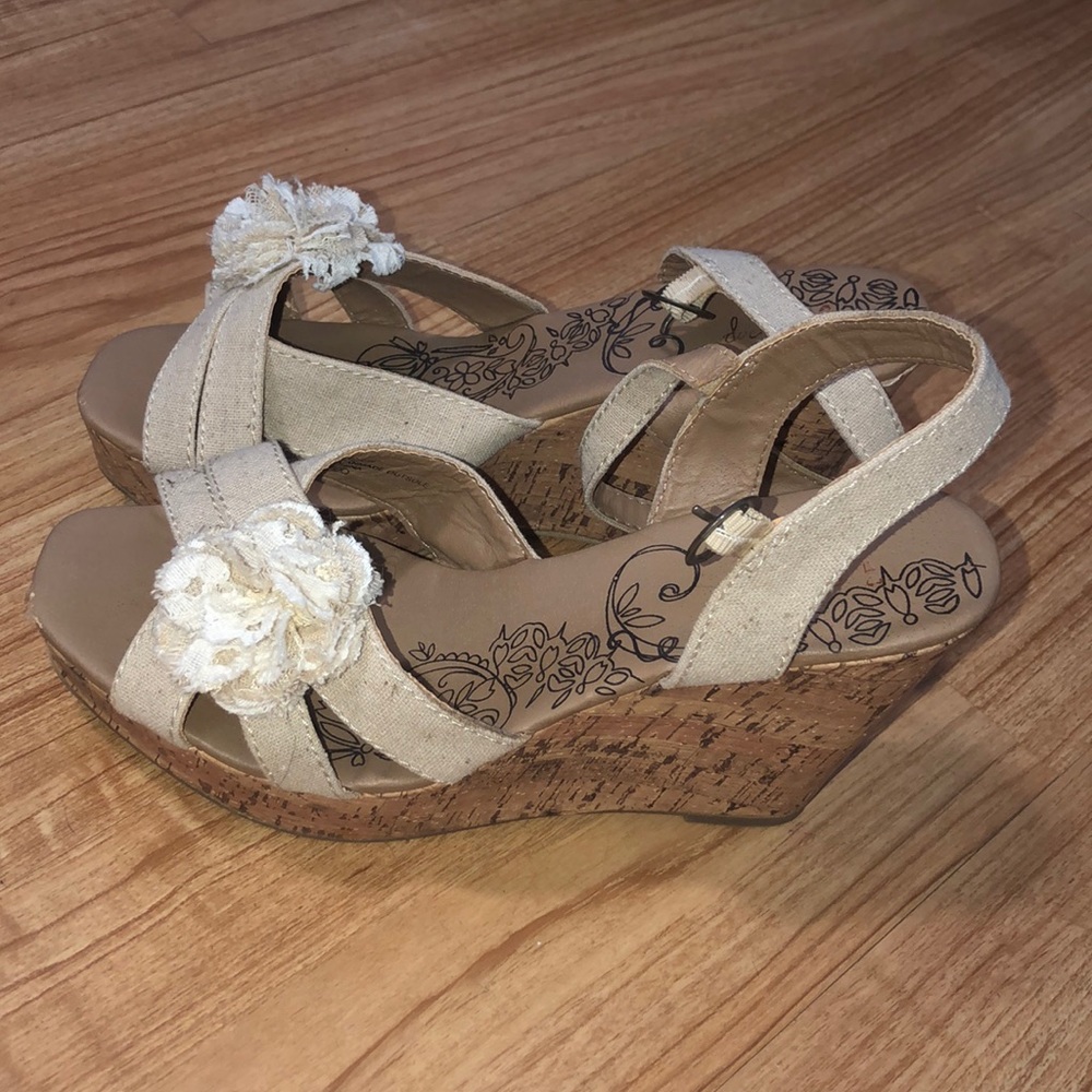 Wedge heels